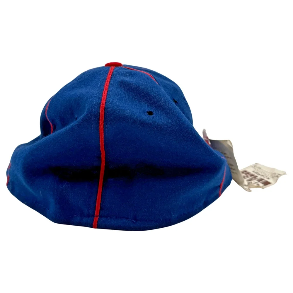 Vintage Negro League Wool Fitted Hat Size 7 1/2 Indianapolis Clowns Roman NWT